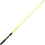 Telescopic Spinning Rod, Yellow, 5-Feet 6-Inch