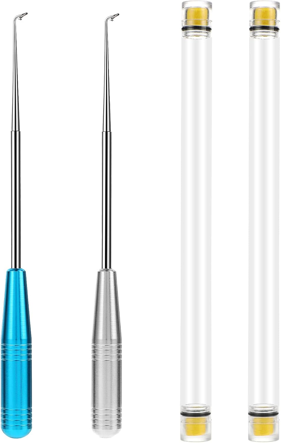 61Dk8M-hXLL._AC_SL1500_.jpg 2PCS Fishing Hook Remover, Fishing Hook Quick Removal Device, Fish Unhooking Tool, Security Extractor Fishhook Fish Descending Removal Device for Fishing - Image 1