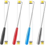 4 PCS Fishing Hook Quick Removal Device Fish Hook Remover Tool Fish Dehooker Security Extractor Fishhook Disconnect Fish Unhooking Tool Fishing Tools Accessories Hook Removal Tool Fishing Kit