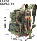 Lightweight Fishing Tackle Backpack Professional Water-Resistant All-in-One Rod Holder & Gear Storage - Image 2