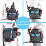 Outdoor Tackle Bag - Large Water-Resistant Fishing Backpack - Image 2