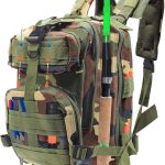 Lightweight Fishing Tackle Backpack Professional Water-Resistant All-in-One Rod Holder & Gear Storage