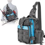 Outdoor Tackle Bag - Large Water-Resistant Fishing Backpack
